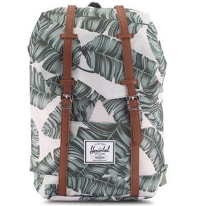 Rare Herschel Palm backpack- like new